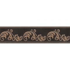 Бордюр Kerama marazzi Версаль коричневый 7х30 см (AD/B399/SG9297)