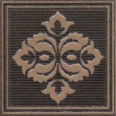 Вставка Kerama marazzi Версаль коричневый 7х7 см (AD/B400/SG9297)