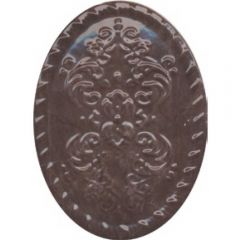 Декор Kerama marazzi Версаль коричневый 12х16 см (OBA010)