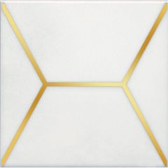 Декор Kerama marazzi Витраж белый 15х15 см (OP/A181/17063)
