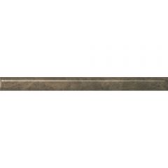 Бордюр Kerama marazzi Гран-Виа коричневый светлый обрезной 2.5х30 см (SPA040R)
