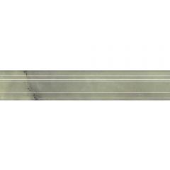 Бордюр Kerama marazzi Джардини зеленый багет 7.3х40 см (BLF005R)