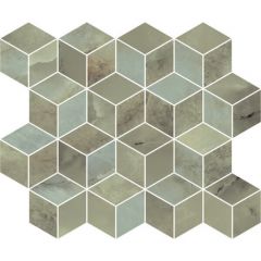Декор Kerama marazzi Джардини зеленый мозаичный 37.5х45 см (T017/14025)