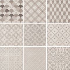 Керамогранит Kerama marazzi Карнаби-стрит беж орнамент 20х20 см (SG1575N )