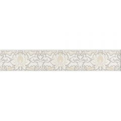 Бордюр Kerama marazzi Кастильони белый 7.2х40 см (AD/A563/15143)