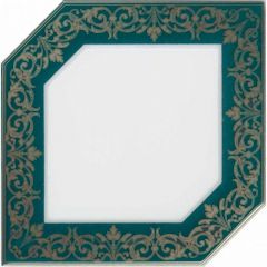 Декор Kerama marazzi Клемансо зеленый темный 15х15 см (HGD/E250/18000)