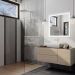 Декор Kerama Marazzi (Керама Марацци) Ломбардиа серый 25х40 см (HGD/B371/6398)