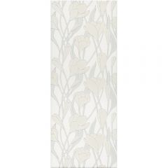 Декор Kerama marazzi Линьяно Подснежники белый 20х50 см (OP/A01/7071T)