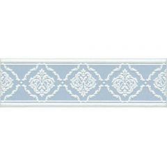 Бордюр Kerama marazzi Петергоф голубой 7.7х25 см (STG/B562/6305)