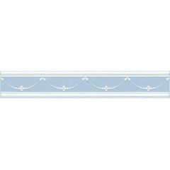 Бордюр Kerama marazzi Петергоф голубой 4.2х25 см (STG/B563/6305)