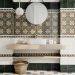 Бордюр Kerama Marazzi (Керама Марацци) Стемма зеленый темный карандаш 2х20 см, толщ. 9 мм, (PFE026)