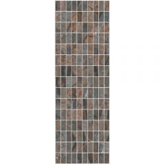 Декор Kerama marazzi Театро коричневый мозаичный 25х75 см (MM12143)
