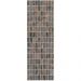 Декор Kerama marazzi Театро коричневый мозаичный 25х75 см (MM12143)