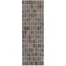 Декор Kerama Marazzi (Керама Марацци) Театро коричневый мозаичный 25х75 см, толщ. 9 мм, (MM12143)