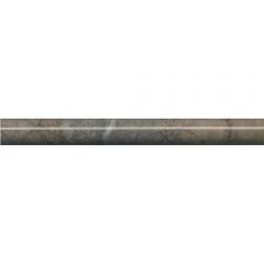 Бордюр Kerama marazzi Театро коричневый обрезной 2.5х25 см (SPB007R)