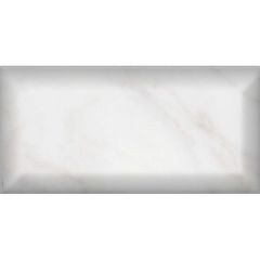 Плитка настенная Kerama marazzi Фрагонар белый грань 7.4х15 см (16073)