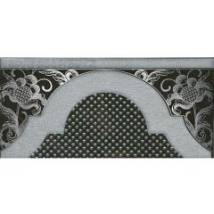 Декор Kerama marazzi Фрагонар черный 7.4х15 см (HGD/B266/16072)