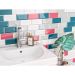 Бордюр Kerama Marazzi (Керама Марацци) Клемансо Багет зеленый 3х15 см, толщ. 16 мм, (BLD035)
