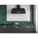 Бордюр Kerama Marazzi (Керама Марацци) Клемансо Багет зеленый темный 3х15 см (BLD037)