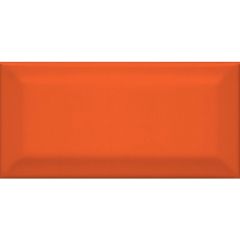 Плитка Kerama Marazzi Клемансо оранжевый грань 7,5x15 см (16075)