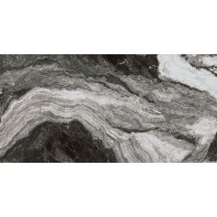 Керамогранит Kerama Marazzi Ониче белый черный лаппатированный 119,5х238,5 см (SG595902R)