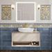 Декор Kerama Marazzi (Керама Марацци) Площадь Испании мозаичный 15х40 см (MM15129B)