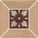 Вставка Kerama Marazzi (Керама Марацци) Слим Вуд наборный 9,6х9,6 см (ID78)