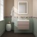 Плитка Kerama Marazzi (Керама Марацци) Тортона зеленый светлый 7,4х15 см, толщ. 6.9 мм, (16079)