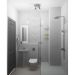 Бордюр Kerama Marazzi (Керама Марацци) Турнон белый матовый обрезной 2,5х30 см, толщ. 19 мм, (SPA033R)