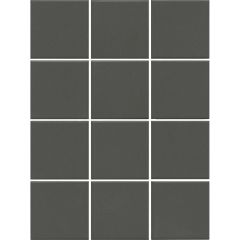 Мозаика Kerama Marazzi Агуста серый темный натуральный из 12 1331 9,8х9,8 см