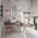 Бордюр Kerama Marazzi (Керама Марацци) Белем серый светлый глянцевый обрезной SPA047R 30х2,5 см