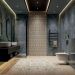 Декор Kerama Marazzi (Керама Марацци) Эвора синий светлый глянцевый обрезной OS/D214/13117R 30х89,5 см