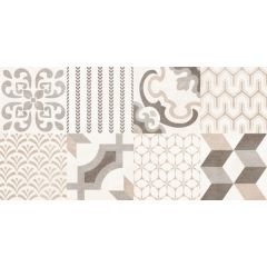 Плитка настенная Lasselsberger (LB Ceramics) Дюна многоцветный фантазия 20х40 см (1039-0293)