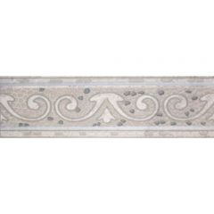 Бордюр Lasselsberger (LB Ceramics) напольный Тенерифе серебряный 14х45 см (7304-0004)