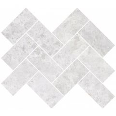 Мозаика Vitra Marmori 5х10 см Шеврон Благородный Кремовый Лаппато R9 Ректификат K9465698LPR