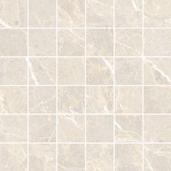 Мозаика Vitra Marmori 5х5 см Пулпис Кремовый Лаппато R9 Ректификат K9456218LPR