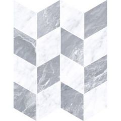Декор Vitra Marmori 24х31 см Шеврон Холодный Микс Лаппато R9 Ректификат K9466548LPR