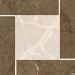 Вставка Vitra (Витра) Marmori 10х10 см Пулпис Бронзовый Микс лаппатированная R9 Ректификат K9456308LPR