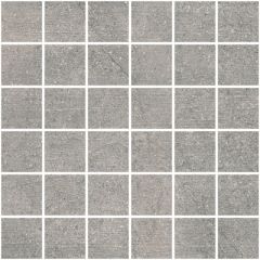 Мозаика Vitra Newcon 5х5 см Серебристо-Серый Матовый R10B Ректификат K9516728R
