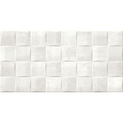 Стена Keraben Barrington art white 25x50 см мат.