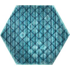 Керамогранит Itt Ceramic Tribu Blue Matt Hexa 23,2x26,7 см