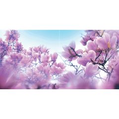 Панно Ceramica Classic Magnolia 40х80 см Розовое P4D297