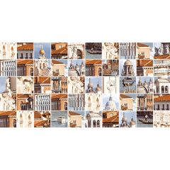 Мозаика Ceramica Classic Венеция бежевая стандарт 10-31-11-273 25х50 см