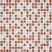 Мозаика Ceramica Classic (Керамика Классик) стекло 1026 микс бежевый-золото 300х300/15/6 см