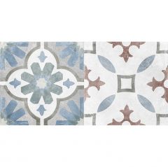 Настенная плитка Laparet (Лапарет) Atlas 20х40 см Серая микс 00-00-5-08-00-06-2457