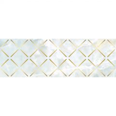 Декор Laparet (Лапарет) Eden светло-голубой 20х60 см, OSA16860148