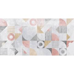 Плитка керамическая Laparet (Лапарет) Etnis настенная узор светло-серая 18-00-06-3645 30х60 см