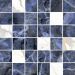 Плитка керамическая Laparet Laurel Мозаика микс синий 29,7х29,7 см
