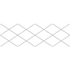 Декор Laparet (Лапарет) Eridan 20х60 см Черный 17-05-01-1172-0