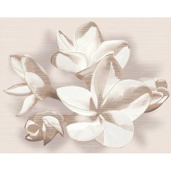 Панно Azori из 2 частей Amati PLUMERIA BEIGE бежевый 40.2х50.5 см (584192004)